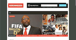 Desktop Screenshot of newsinnigeria.org